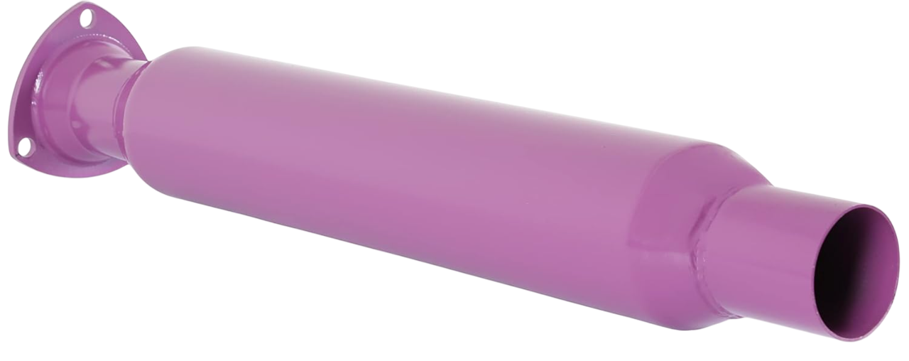 Flowtech 50230FLT Purple Hornies Glasspack