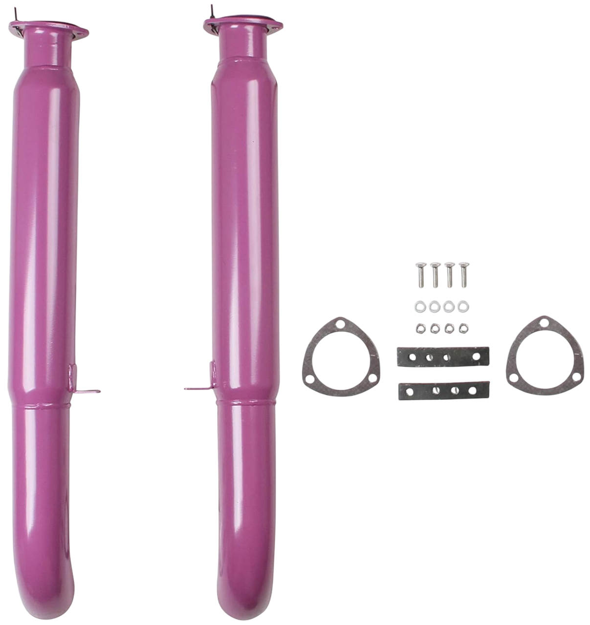 Flowtech 50232FLT Purple Hornies Glasspack